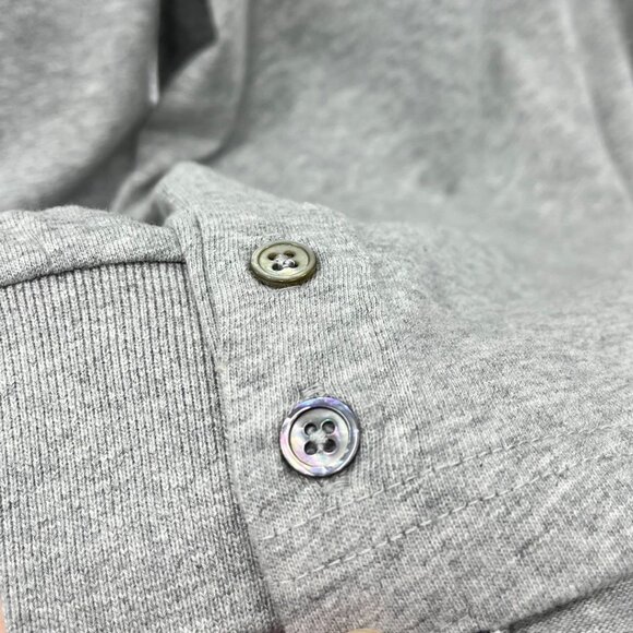 Thom Browne Grey Crew Neck Long Sleeve Top - Picture 7 of 7